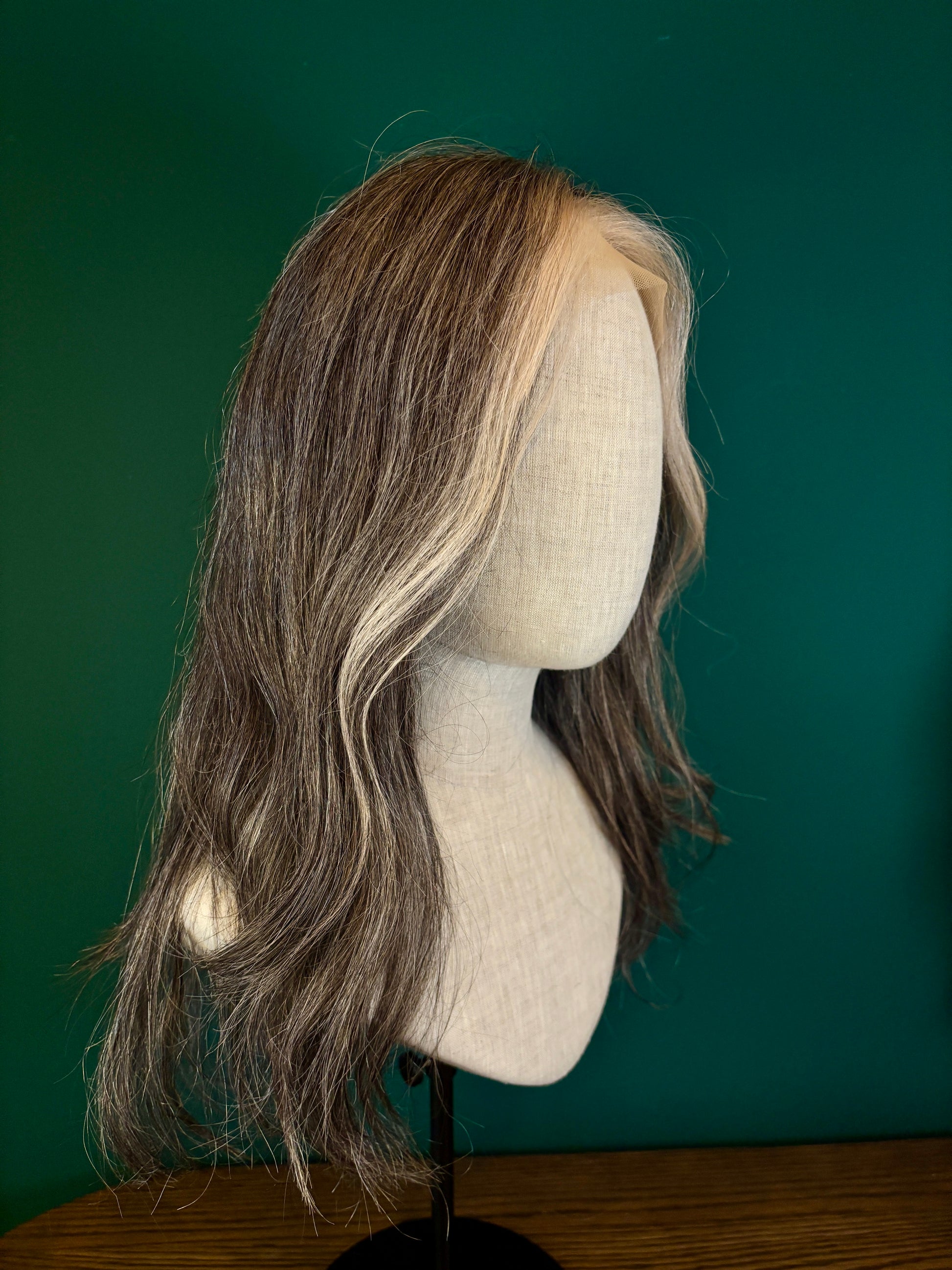 Atelier Florian Braun Hamburg Graue Echthaarperücke 