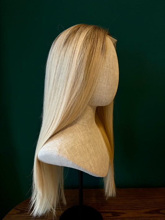 Echthaarperücke Blond