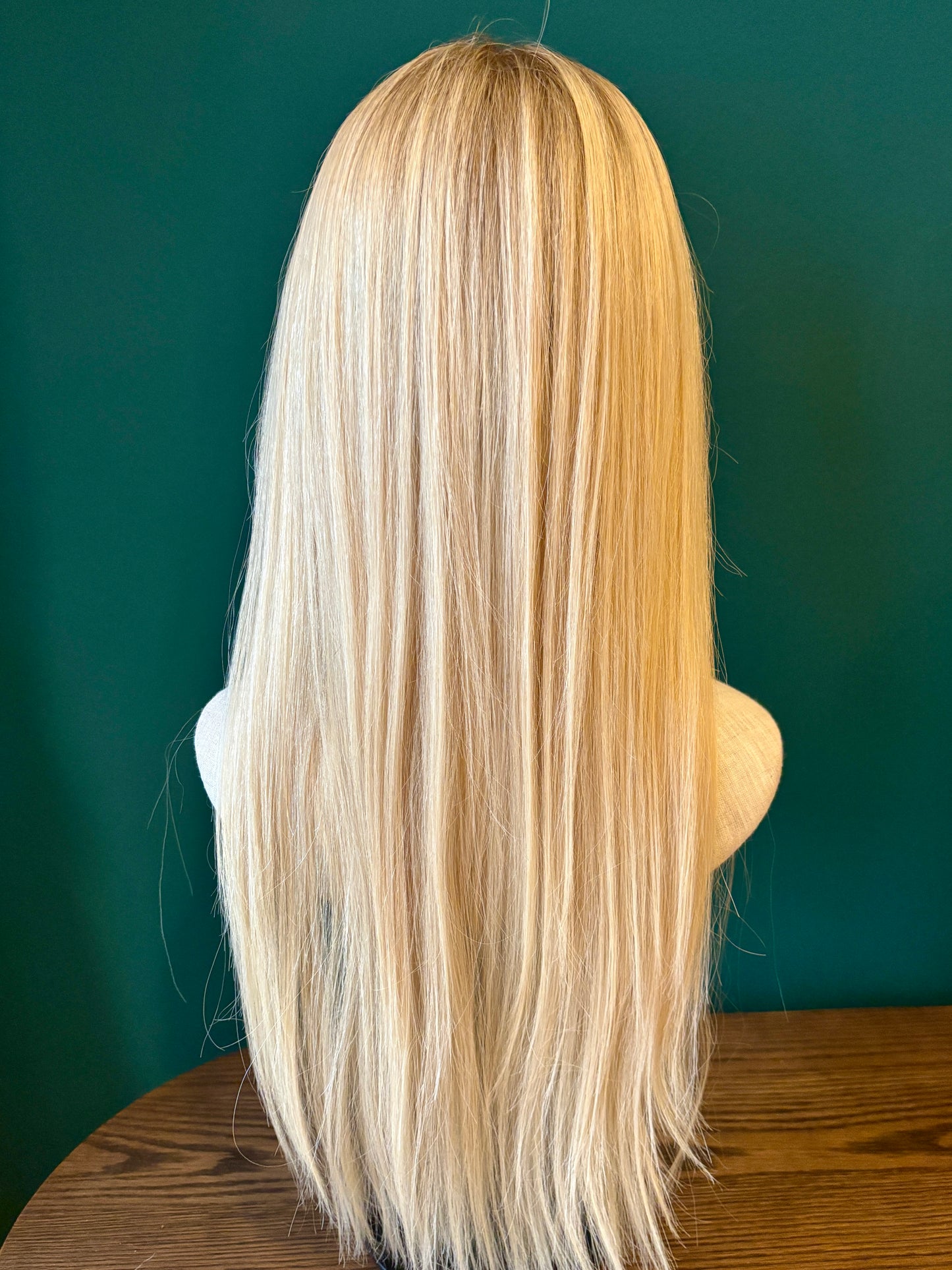 Echthaarperücke Blond